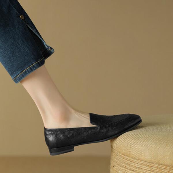 Handcrafted Leather Women's Shoes: Luxurious Elegance Redefined(Egupai8882577)