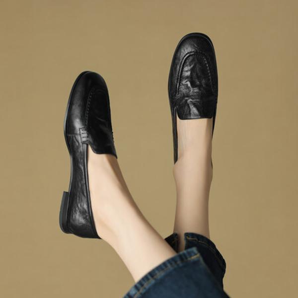 Handcrafted Leather Women's Shoes: Luxurious Elegance Redefined(Egupai8882577)