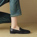 Luxurious Handmade Genuine Leather Women's Shoes with Exquisite Craftsmanship(Egupai8882578)