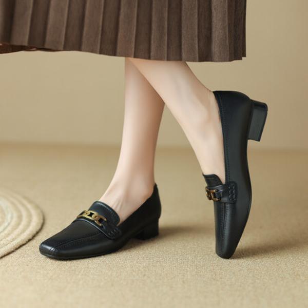 Elevate Your Elegance with Handcrafted Luxury Leather Heels(Egupai8882580)