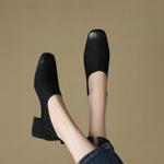 Elegant Handcrafted Genuine Leather Women's Shoes with Luxury Craftsmanship(Egupai8882月-35)