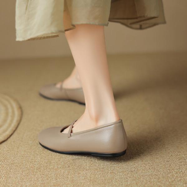 Exquisite Handmade Leather Women's Shoes - Luxurious Elegance(Egupai8882626)
