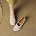 Exquisite Handcrafted Leather Women's Shoes for Timeless Elegance(Egupai8882628)