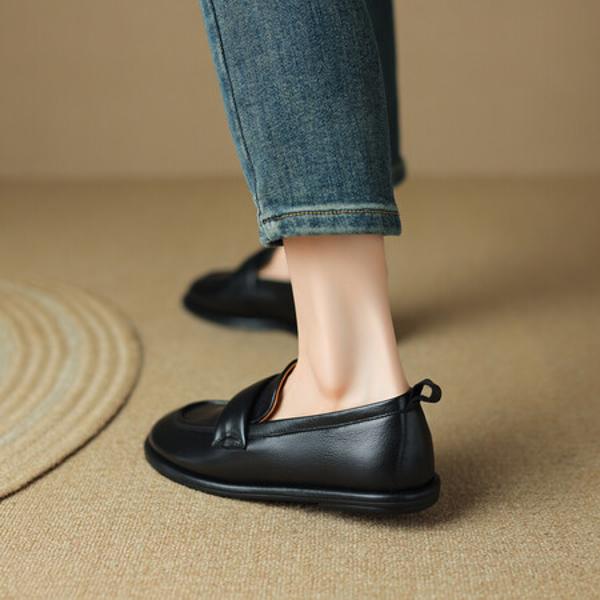 Handcrafted Genuine Leather Women's Shoes: Luxurious Elegance in Every Stitch(Egupai8882627)