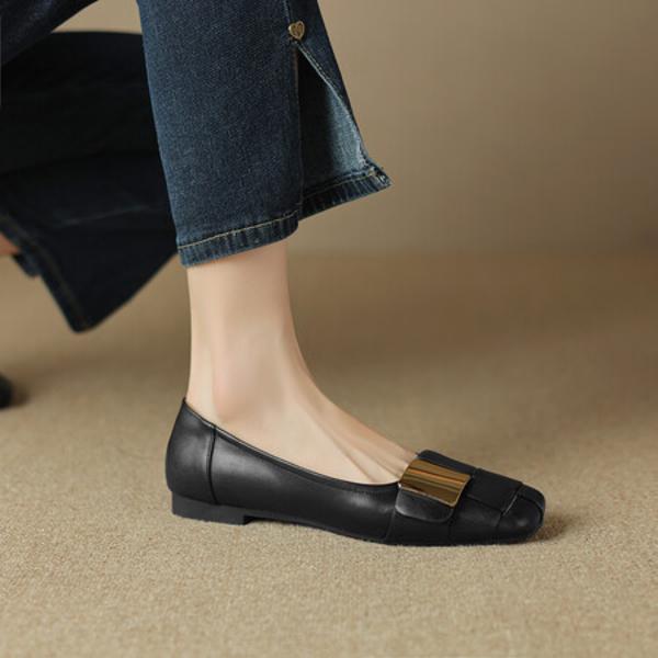 Handcrafted Genuine Leather Luxury Women’s Shoes(Egupai8882632)