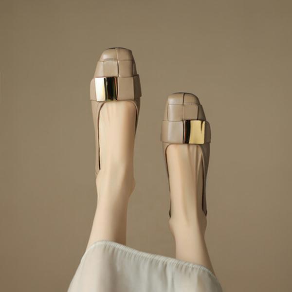 Handcrafted Genuine Leather Luxury Women’s Shoes(Egupai8882632)