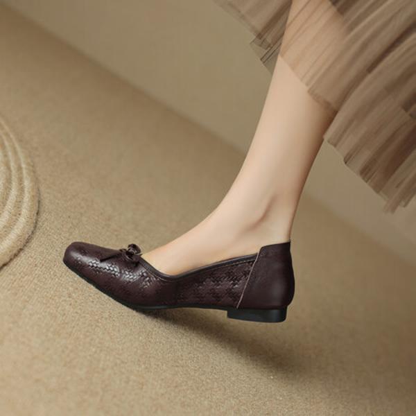 Handcrafted Luxury Leather Women’s Shoes: Elegance in Every Detail(Egupai8882631)