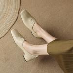 Handcrafted Luxury Leather Women's Shoes: Elegance in Every Stitch(Egupai8881月-35)