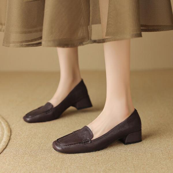 Luxury Handcrafted Leather Women's Shoes: Elegance Redefined(Egupai8881月-57)