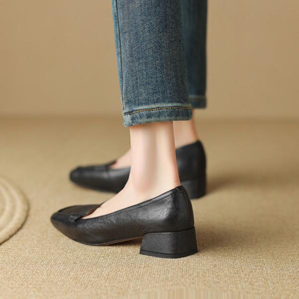 Luxury Handcrafted Leather Women's Shoes: Elegance Redefined(Egupai8881月-57)