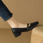 Luxurious Handcrafted Genuine Leather Women's Shoes with Exquisite Craftsmanship(Egupai8881月-61)