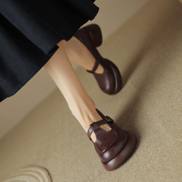 Handcrafted Leather Women's Shoes: Elegant Luxury & Superior Craftsmanship(Egupai8882648)