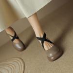 Elegance in Every Step: Handmade Luxury Leather Women's Shoes Crafted with Precision(Egupai8882650)
