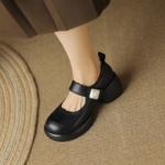 Handcrafted Luxury Leather Women's Shoes(Egupai8882659)