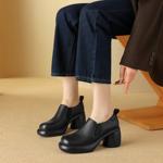 Elegant Handcrafted Leather Women's Shoes: Luxurious Craftsmanship.(Egupai8882746)