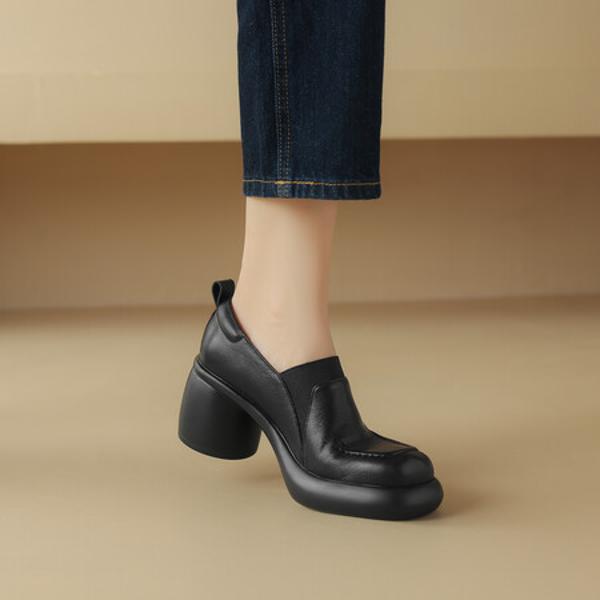 Elegant Handmade Leather Women's Shoes of Exquisite Quality(Egupai8882741)