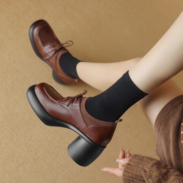 Exquisite Handmade Leather Shoes for Elegant Women(Egupai8882745)