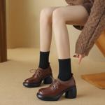 Exquisite Handmade Leather Shoes for Elegant Women(Egupai8882745)