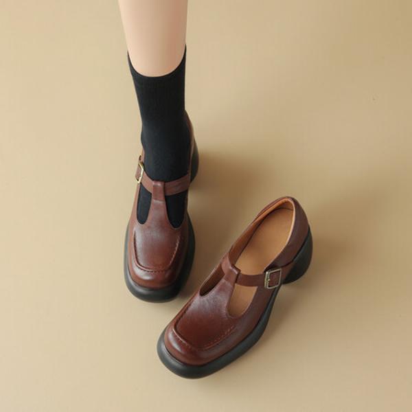 Exquisite Handcrafted Leather Women's Shoes: Luxury & Elegance(Egupai8882742)