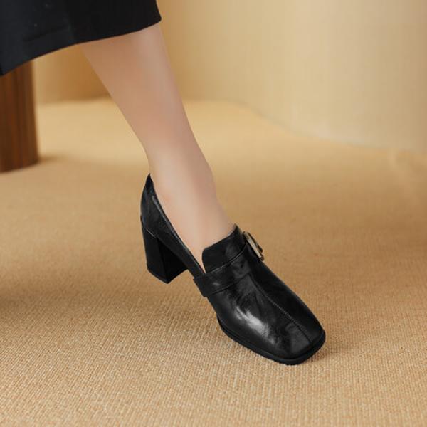 Luxurious Handcrafted Leather Women's Shoes: A Blend of Elegance & Craftsmanship(Egupai8882748)