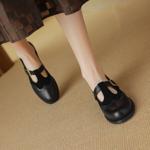 Luxurious Handcrafted Leather Women's Shoes: Elegance in Every Stitch(Egupai8882734)