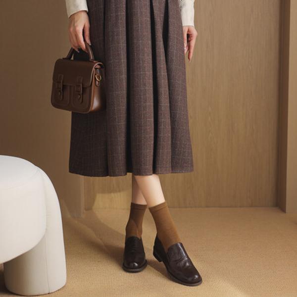 Handcrafted Luxury Leather Women's Shoes, Exquisite Elegance(Egupai8882735)