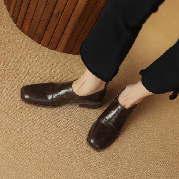 Luxurious Handcrafted Leather Women's Shoes - Elegance Redefined(Egupai8882760)