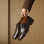 Exclusive Handcrafted Leather Women’s Shoes: Elegance Redefined(Egupai8882758)