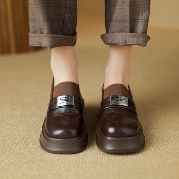 Exquisite Handcrafted Leather Women's Shoes of Luxury(Egupai8882777)