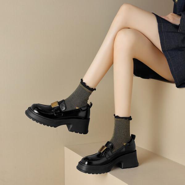 Exquisite Handcrafted Leather Women's Shoes for Elegant Luxury(Egupai8882796)