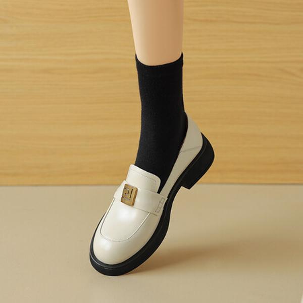 Elegance Redefined: Handcrafted Genuine Leather Women's Shoes with Luxury Craftsmanship(Egupai8882783)