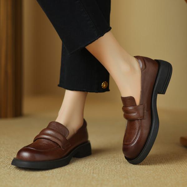 Handcrafted Luxury Leather Women’s Shoes: Timeless Elegance(Egupai8882778)