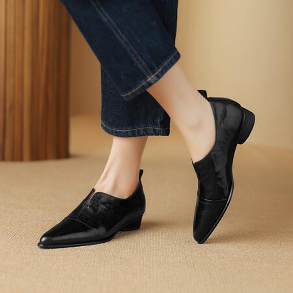 Luxury Handmade Leather Women's Shoes Crafted to Perfection(Egupai8882765)