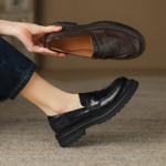 Handcrafted Luxury Leather Shoes for Elegant Women(Egupai8882808)