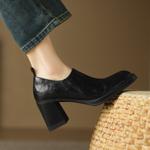 Luxurious Handmade Women’s Leather Shoes: Elegance in Every Stitch(Egupai8882789)