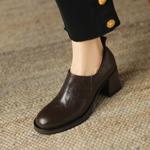 Luxurious Handmade Women’s Leather Shoes: Elegance in Every Stitch(Egupai8882789)