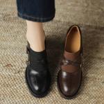 Luxurious Handcrafted Leather Shoes for Elegant Women(Egupai8882782)