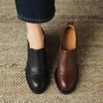 Exquisite Handcrafted Leather Women's Shoes: Luxurious Elegance in Every Stitch(Egupai8882781)