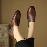 High-End Handmade Leather Women's Shoes: Luxury & Elegance(Egupai8882791)