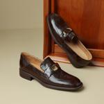 Handcrafted Genuine Leather Women's Shoes - Luxurious Elegance(Egupai8882771)