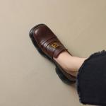 Exquisite Handcrafted Leather Women's Shoes for Elegance(Egupai8882794)