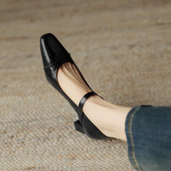 Luxurious Handcrafted Leather Women's Shoes with Exquisite Craftsmanship(Egupai8882801)