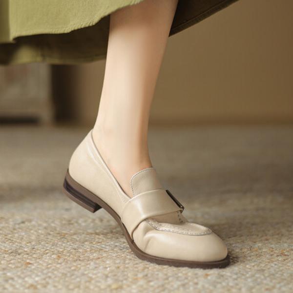 Elegant Handcrafted Leather Women’s Shoes: Superior Quality & Luxurious Craftsmanship(Egupai8882788)