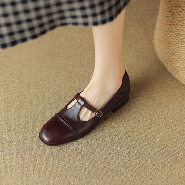 Exquisite Handcrafted Leather Women's Shoes: Luxurious Quality and Elegant Design(Egupai8882月-90)