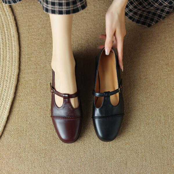 Exquisite Handcrafted Leather Women's Shoes: Luxurious Quality and Elegant Design(Egupai8882月-90)