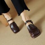Handcrafted Genuine Leather Women's Shoes: Elegant Luxury(Egupai8882820)
