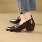 Handcrafted Genuine Leather Women's Shoes - Luxurious Elegance in Every Stitch(Egupai8882815)