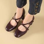 Handcrafted Genuine Leather Women's Shoes - Luxury, Elegance & Superior Craftsmanship(Egupai8882828)