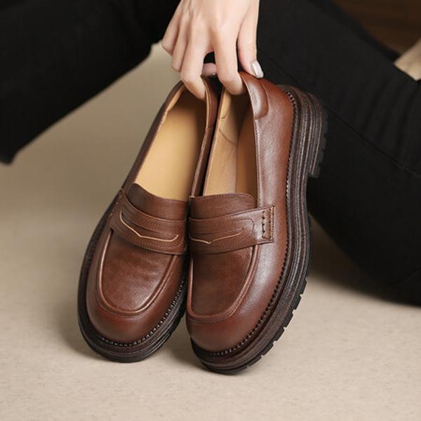 Handcrafted Luxury Leather Women's Shoes for Elegance(Egupai8888月-08)