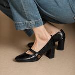 Exquisite Handcrafted Genuine Leather Women’s Shoes: Luxury & Elegance(Egupai8882827)